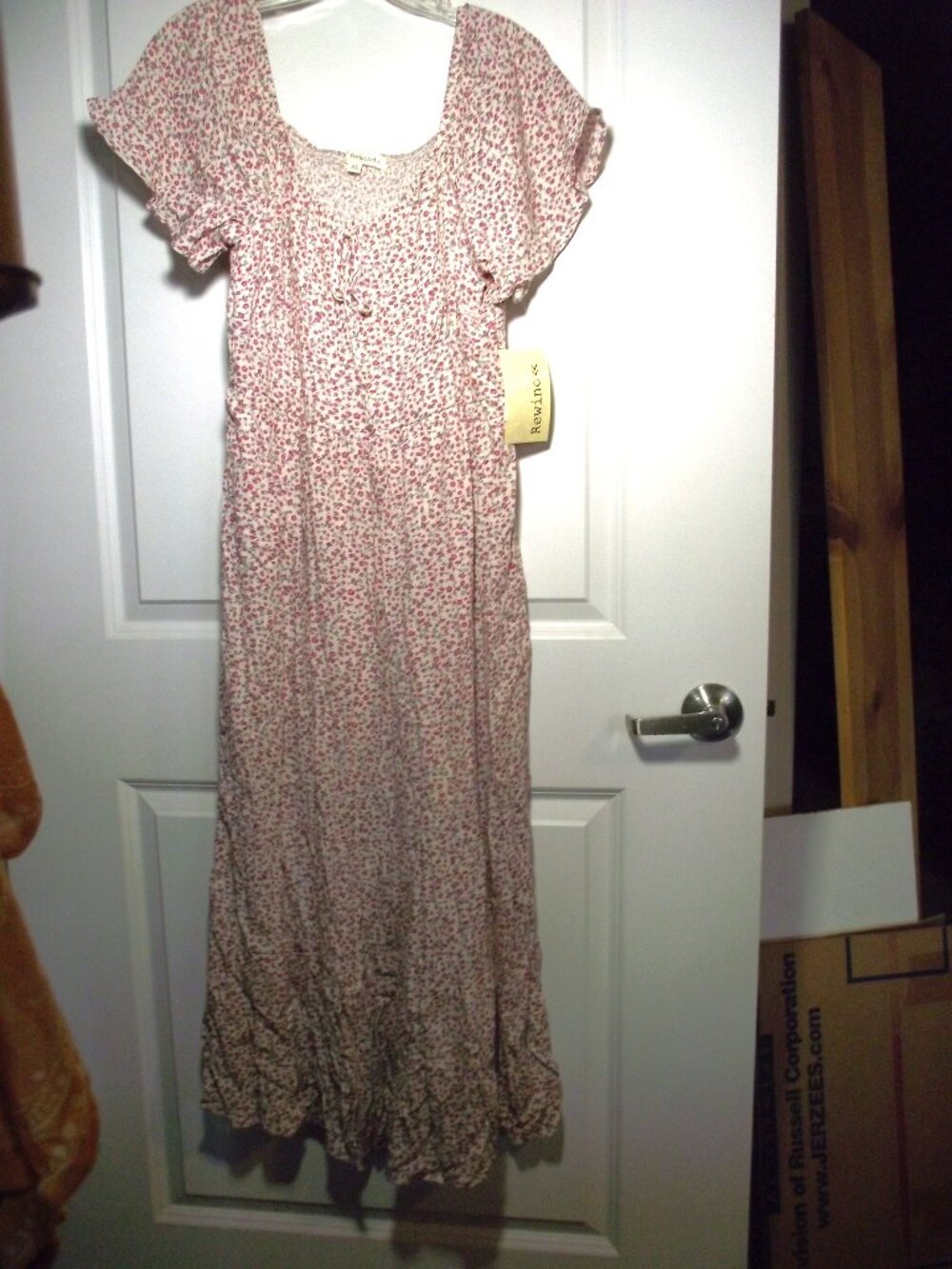 WOMENS/JUNIOR MISS SZ.XL Rewind CALICO PRINT DRESS